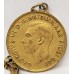 AUSTRALIA 1952 . ONE 1 PENNY . GOLD PLATED and CONRAD ONE 1 DOLLAR TOKEN